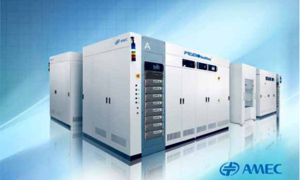 中微公司發布用于MiniLED量産的MOCVD設備