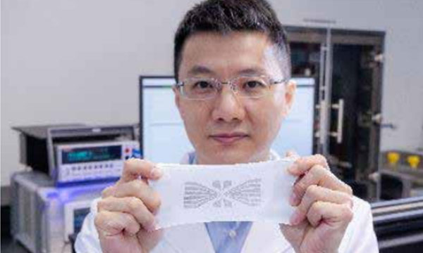 液态金屬纖維氈： 适用于穿戴式電子設備的創新導電材料